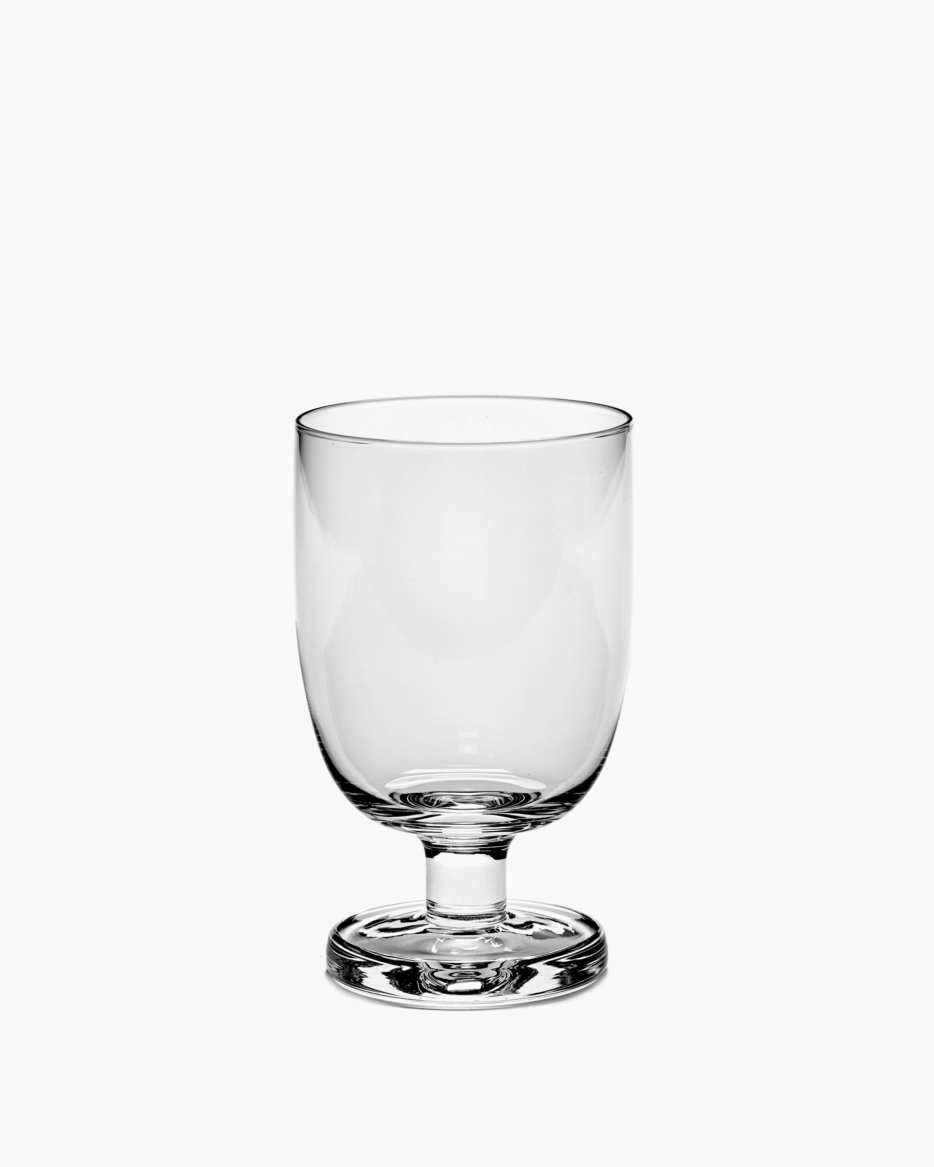 Goblet short stem transparent Passe-partout  Serax US