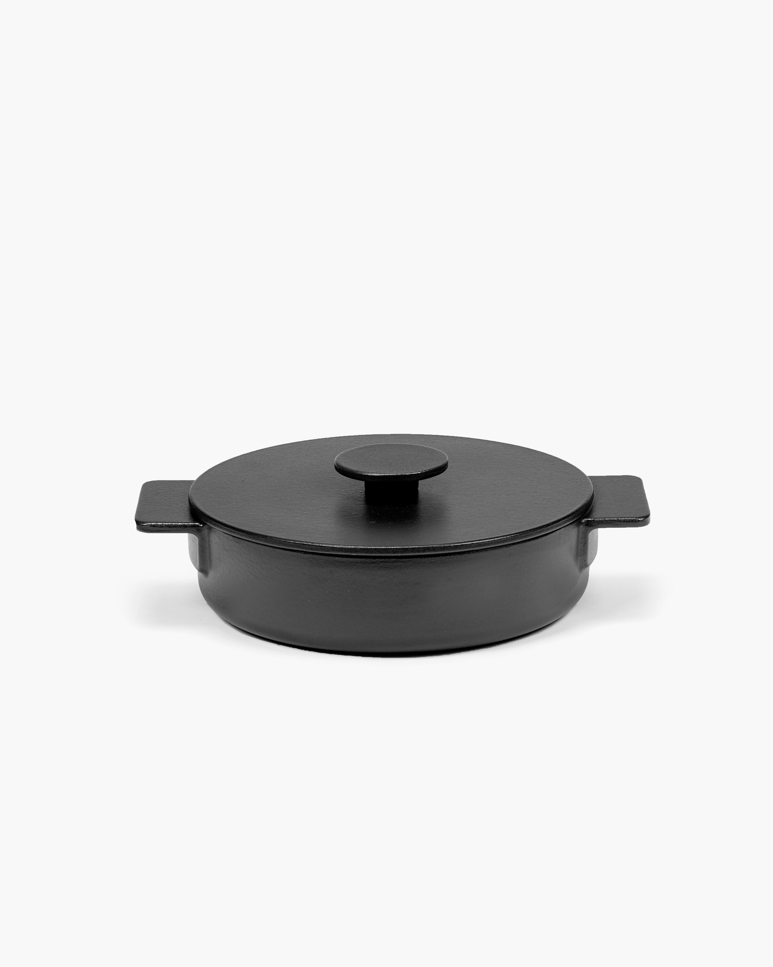 Serax - Surface Cast Iron Casserole, 1.3 Liters, Black