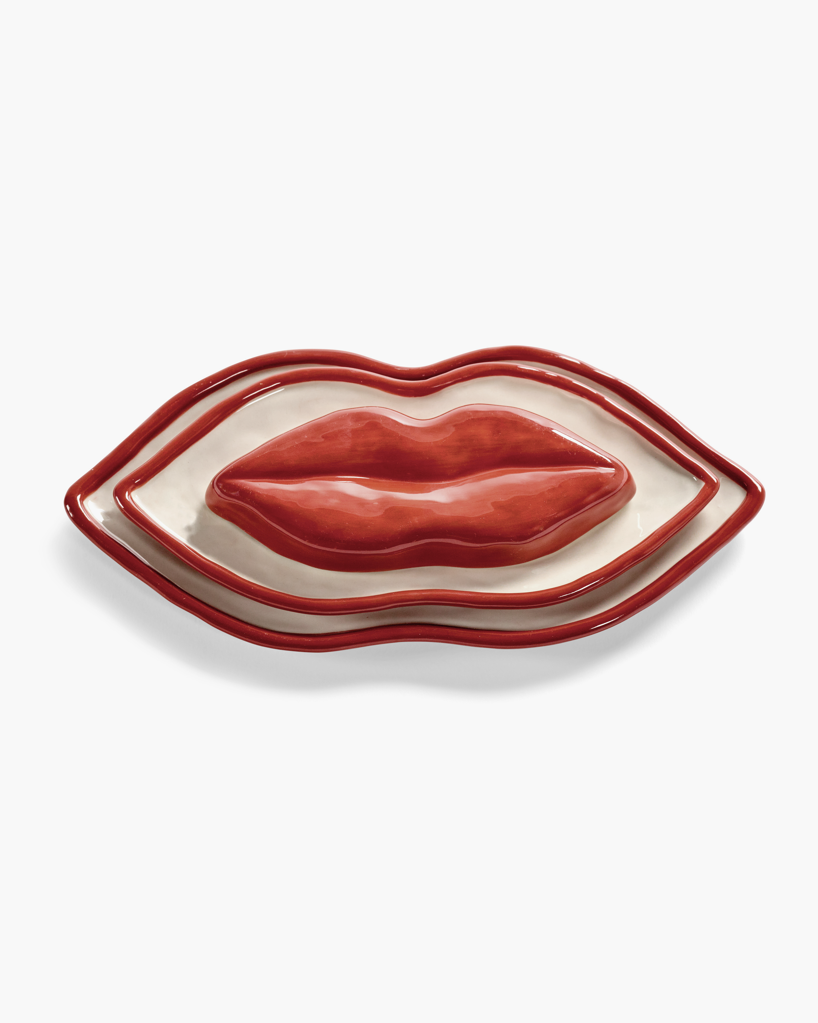Serving dish set/3 Lips Les Objets Mouleversants – Serax US