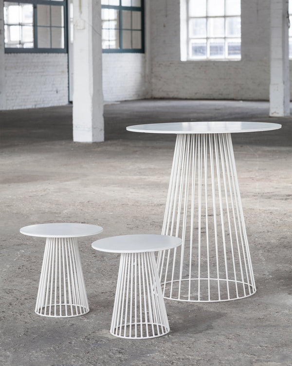 Metal sculptures tables & desks