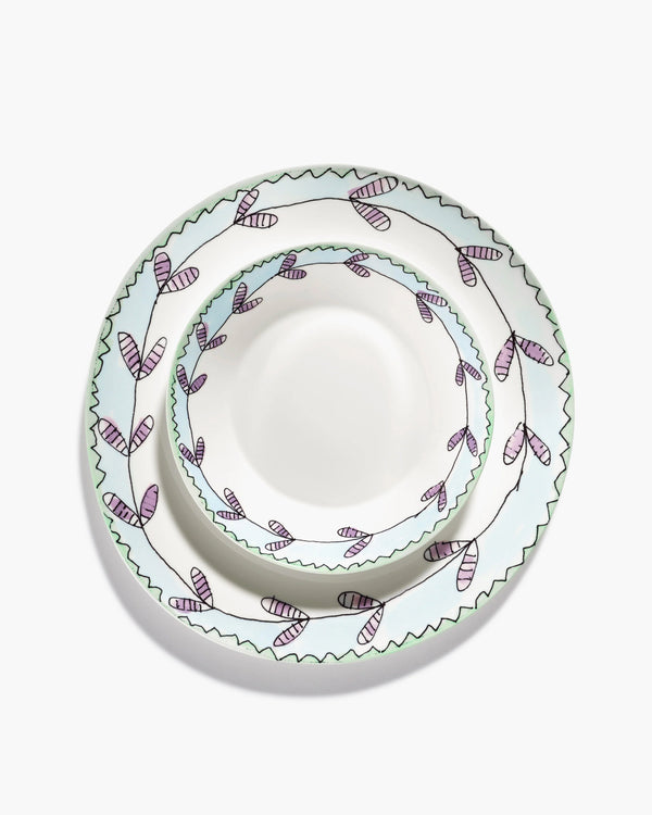 Midnight Flowers plates