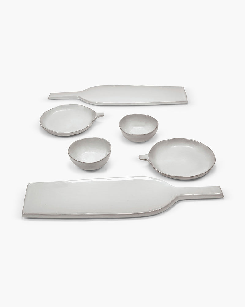 Apero set 12 pieces off-white La Mère