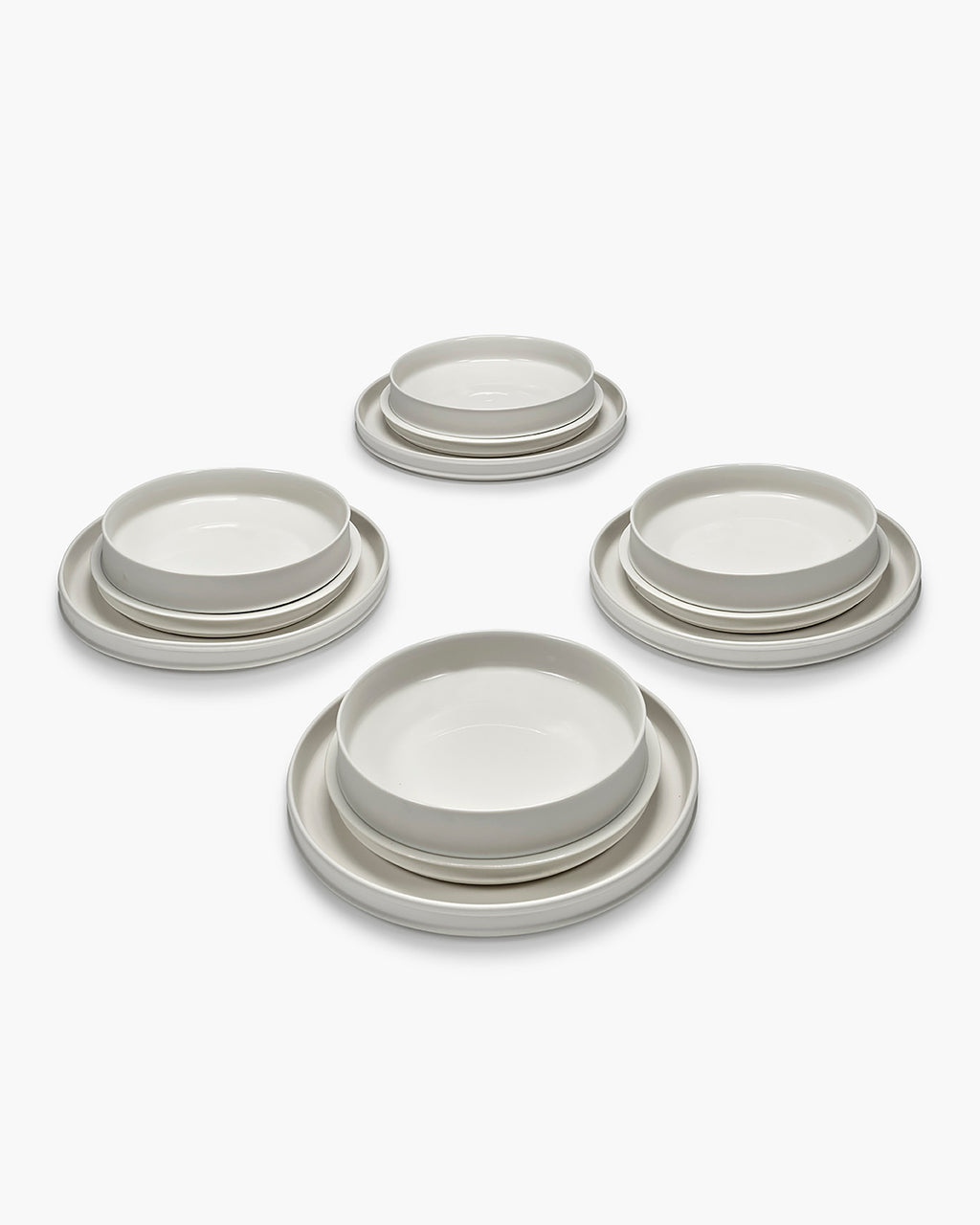 Dinner Set 12 pieces alabaster dune