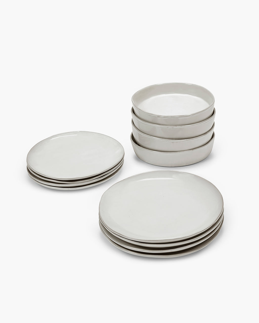 Dinner Set 12 pieces off-white La Mère