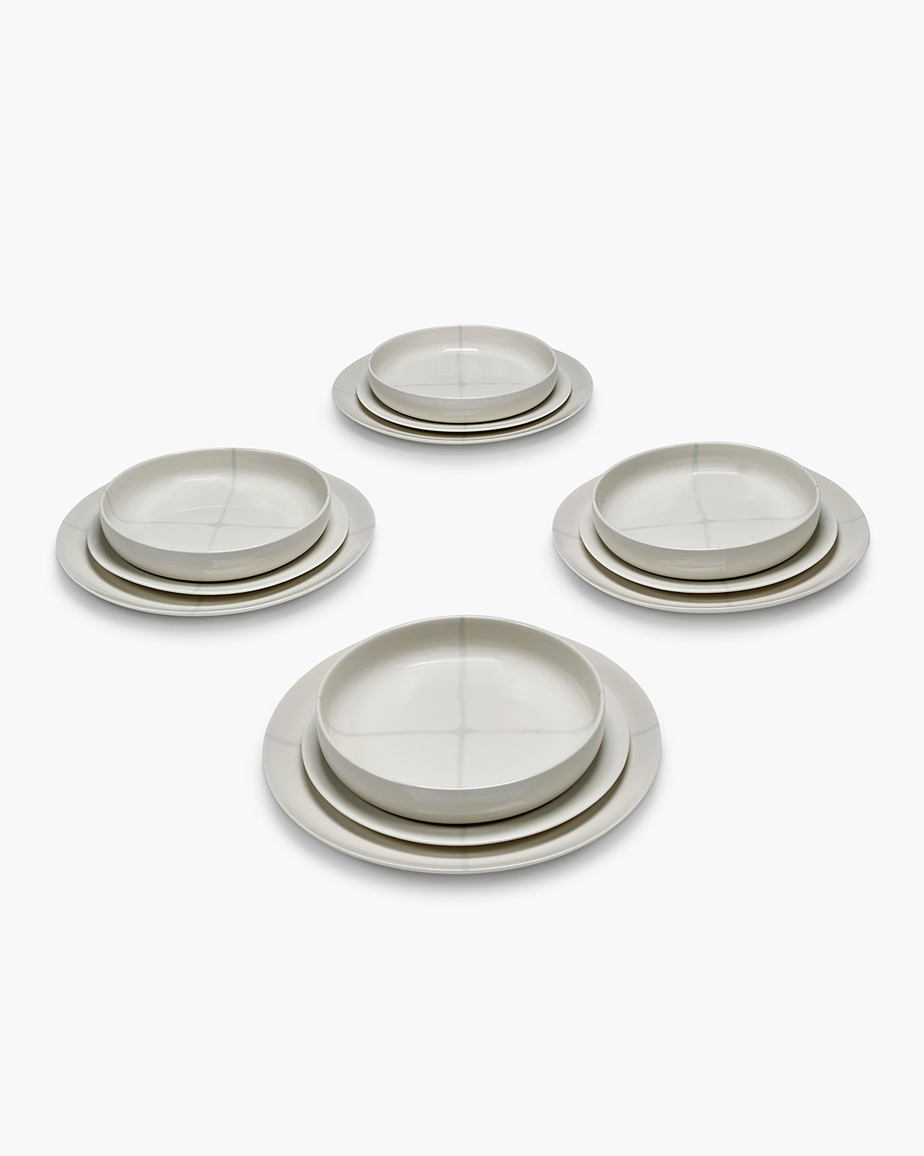Dinner Set 12 pieces salt zuma