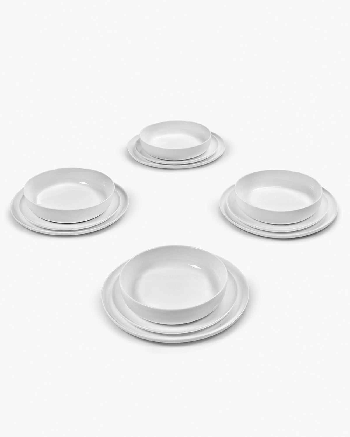 Dinner Set 12 pieces white Base – Serax US
