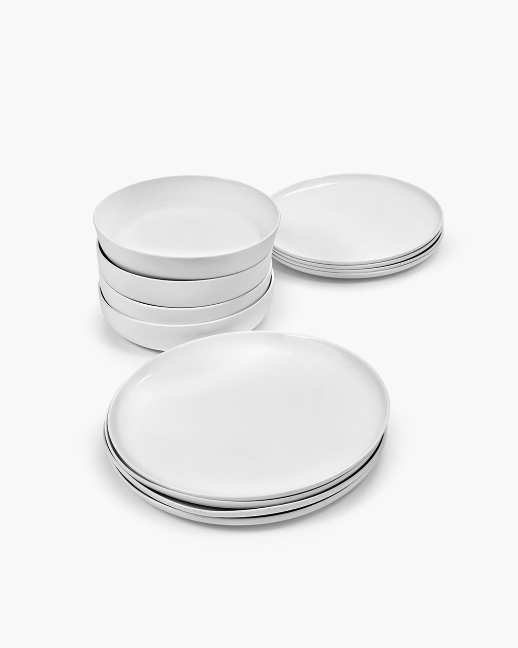 Dinner Set 12 pieces white Base