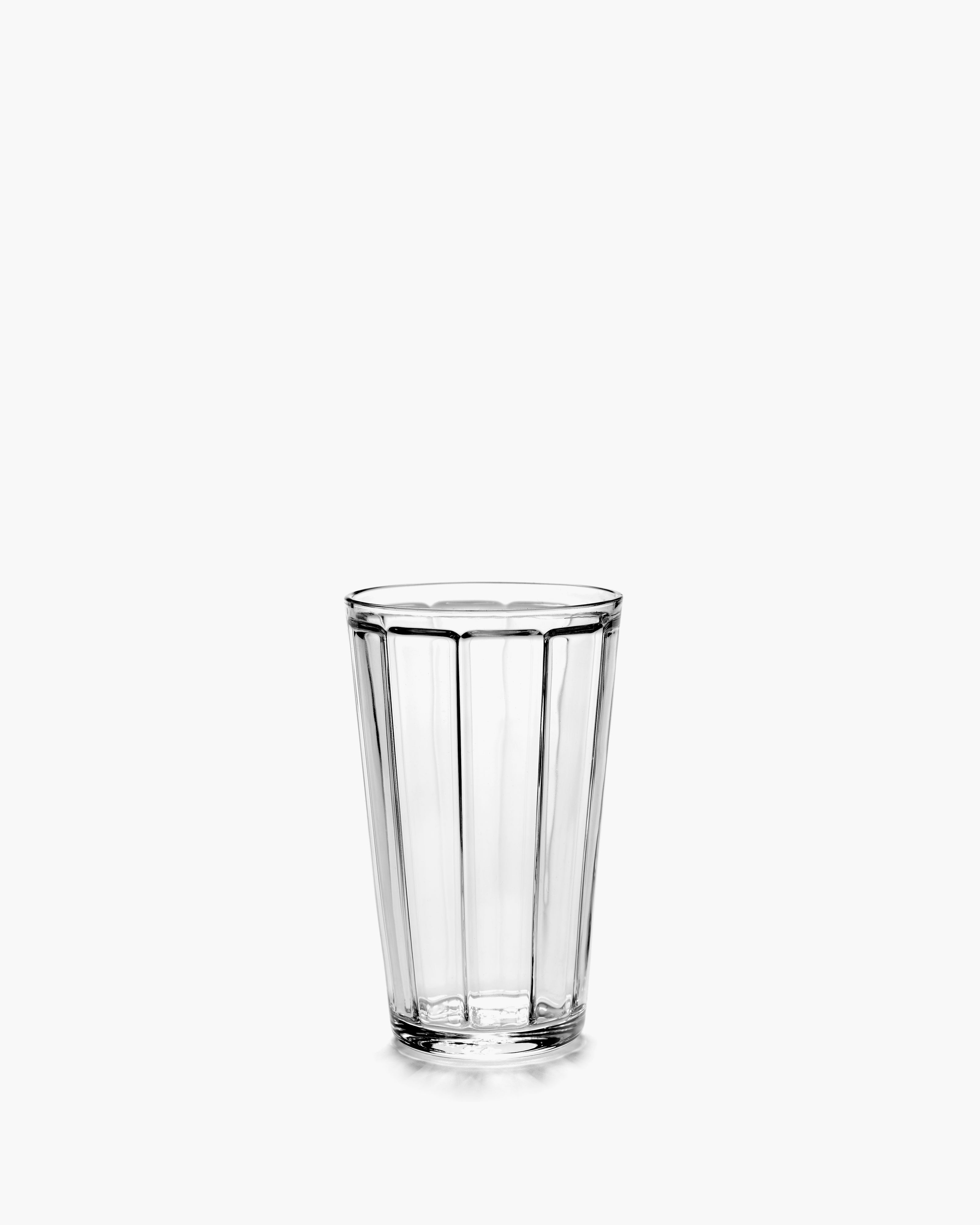 Glass longdrink XL transparent Surface - Set of 8