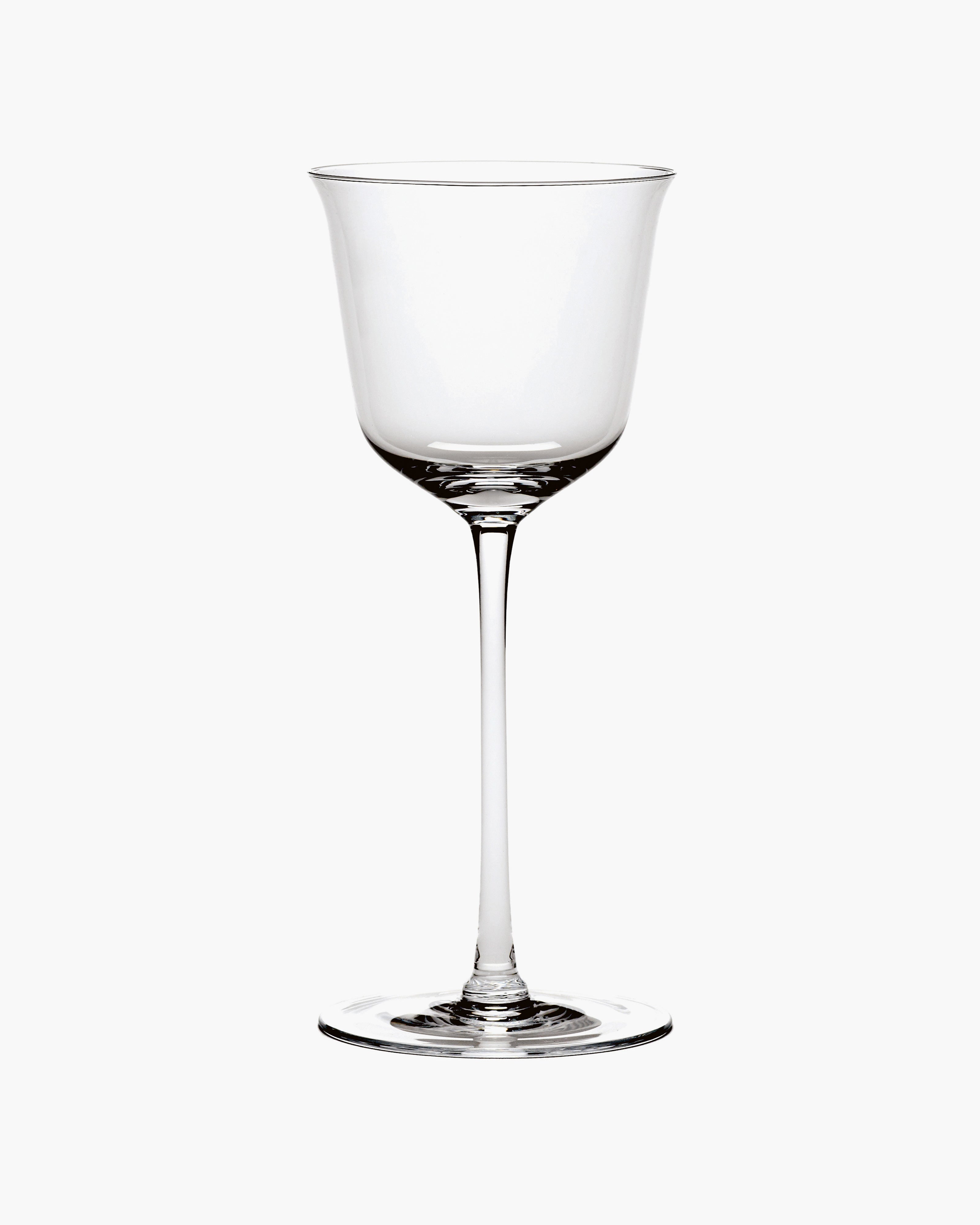 Transparent Wine Glass