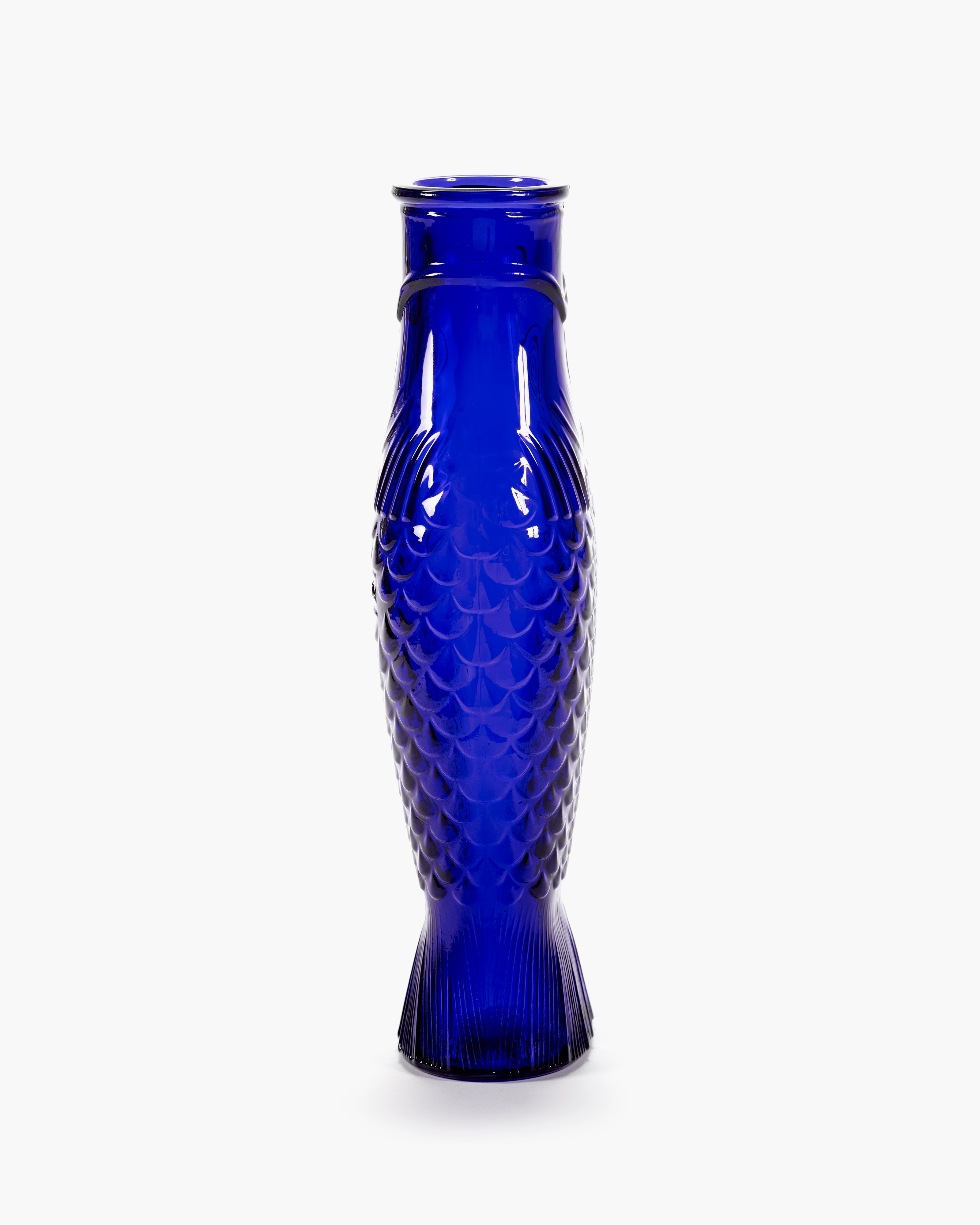 Bottle cobalt blue Fish & Fish – Serax US