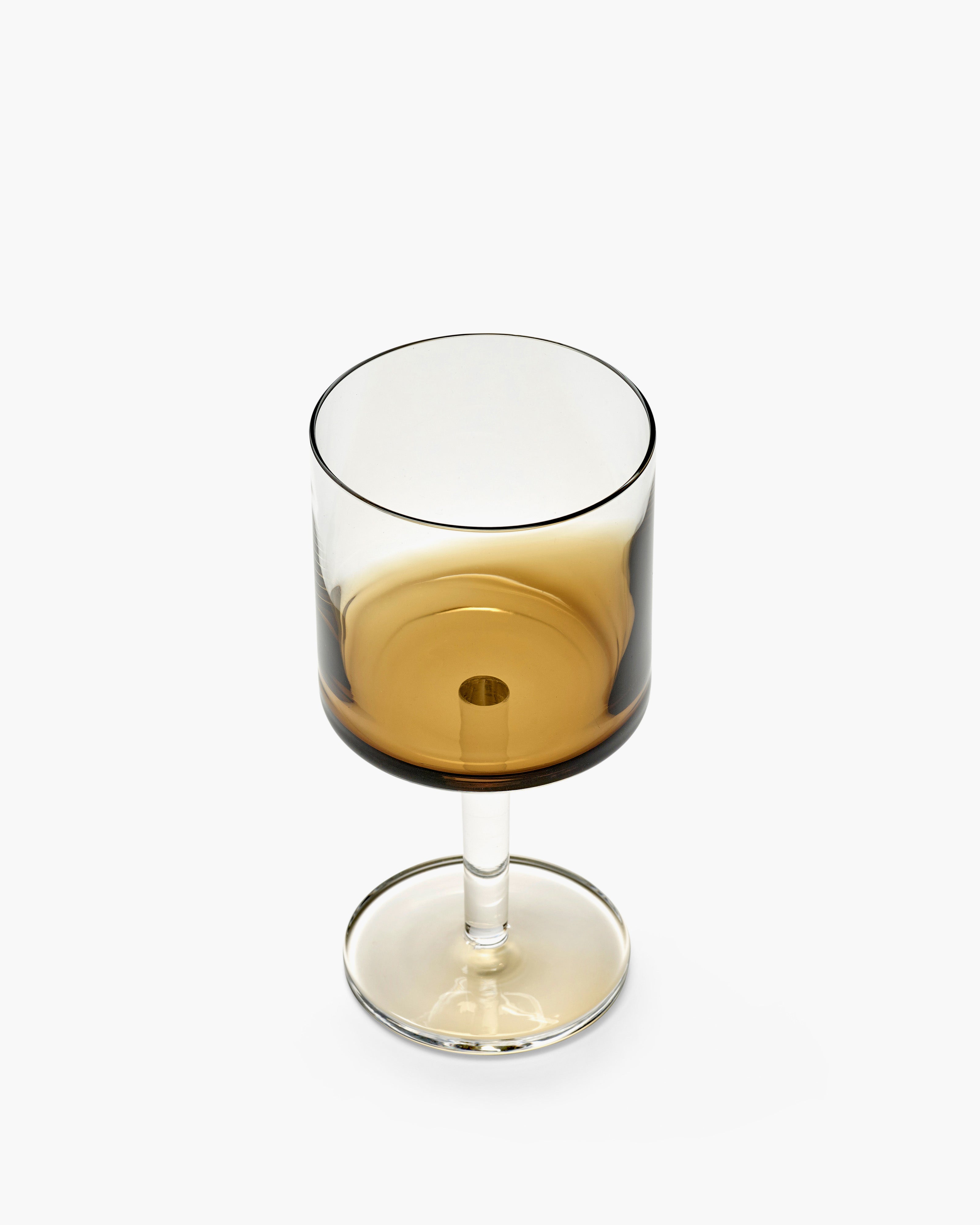 Red wine glass amber Zuma – Serax US