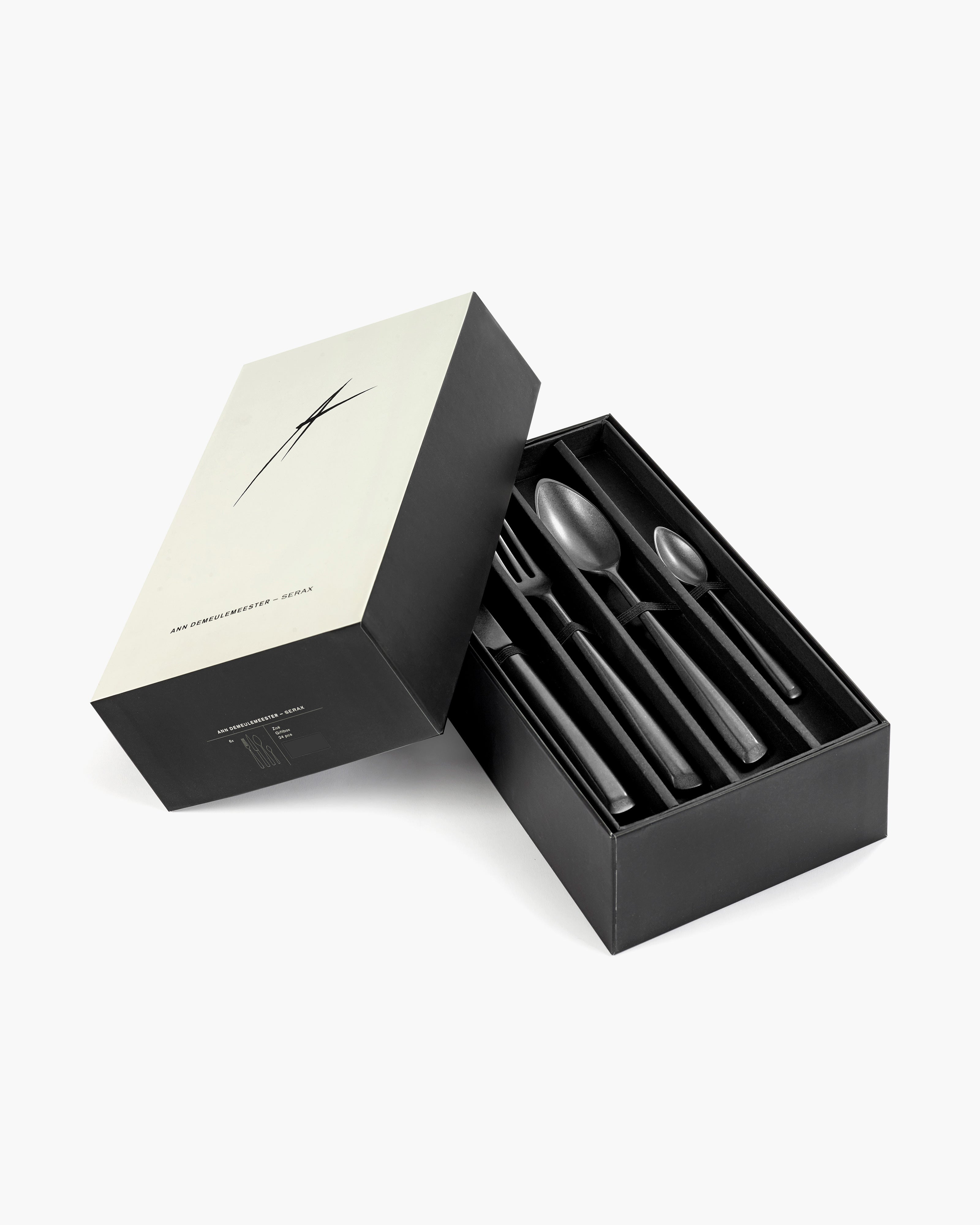 【新品未使用】 Ann Demeulemeester X Serax カトラリー Stainless Steel Serax Edition Zoë Matt Cutlery Set by Ann