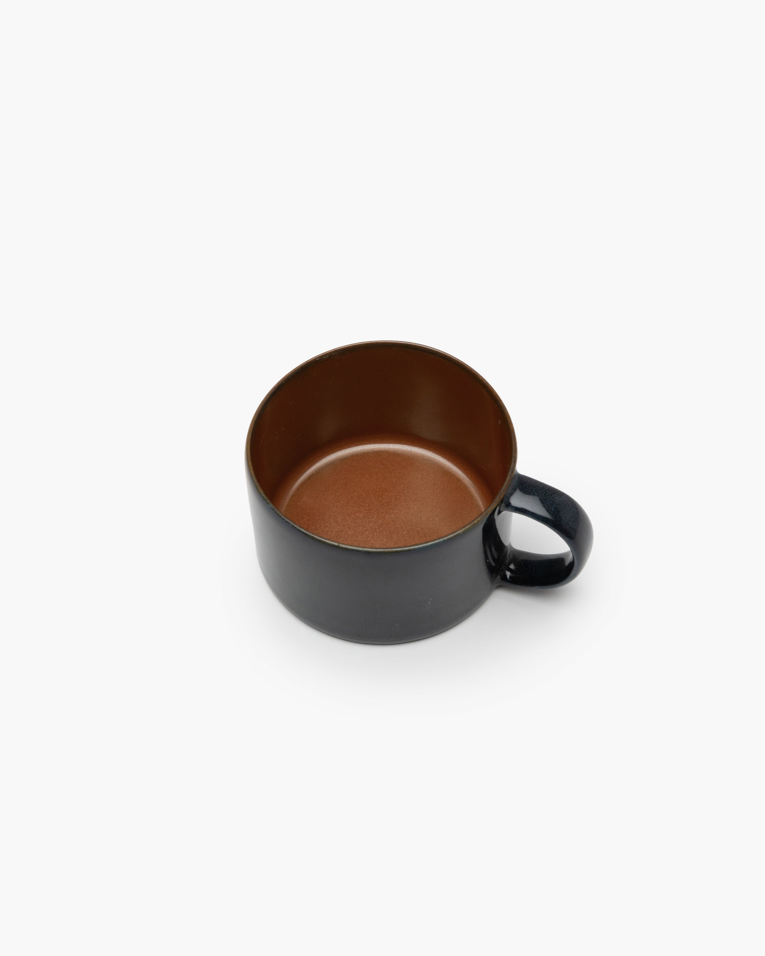 Coffee cup rust/dark blue Terres de rêves – Serax US