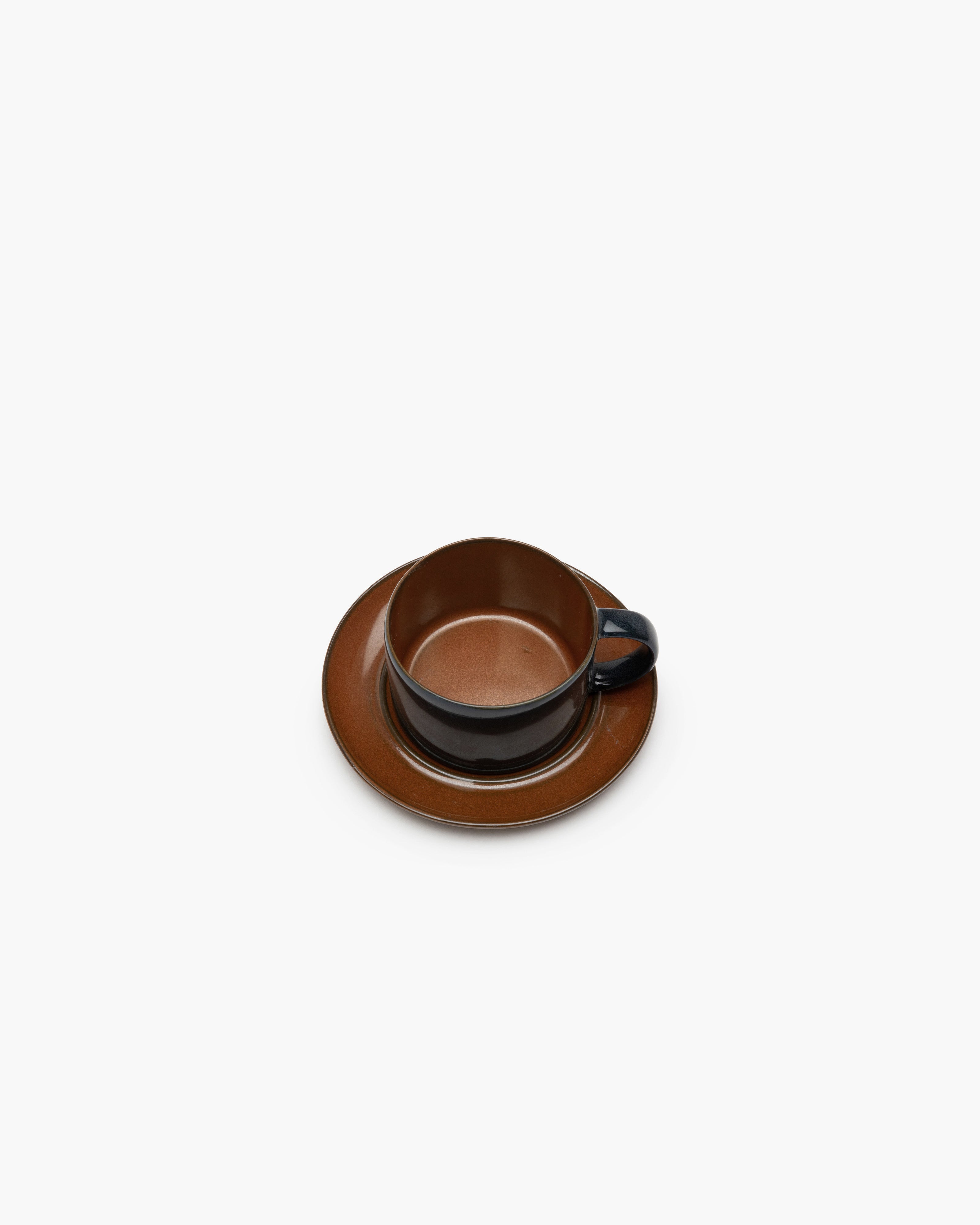 Coffee cup rust/dark blue Terres de rêves – Serax US