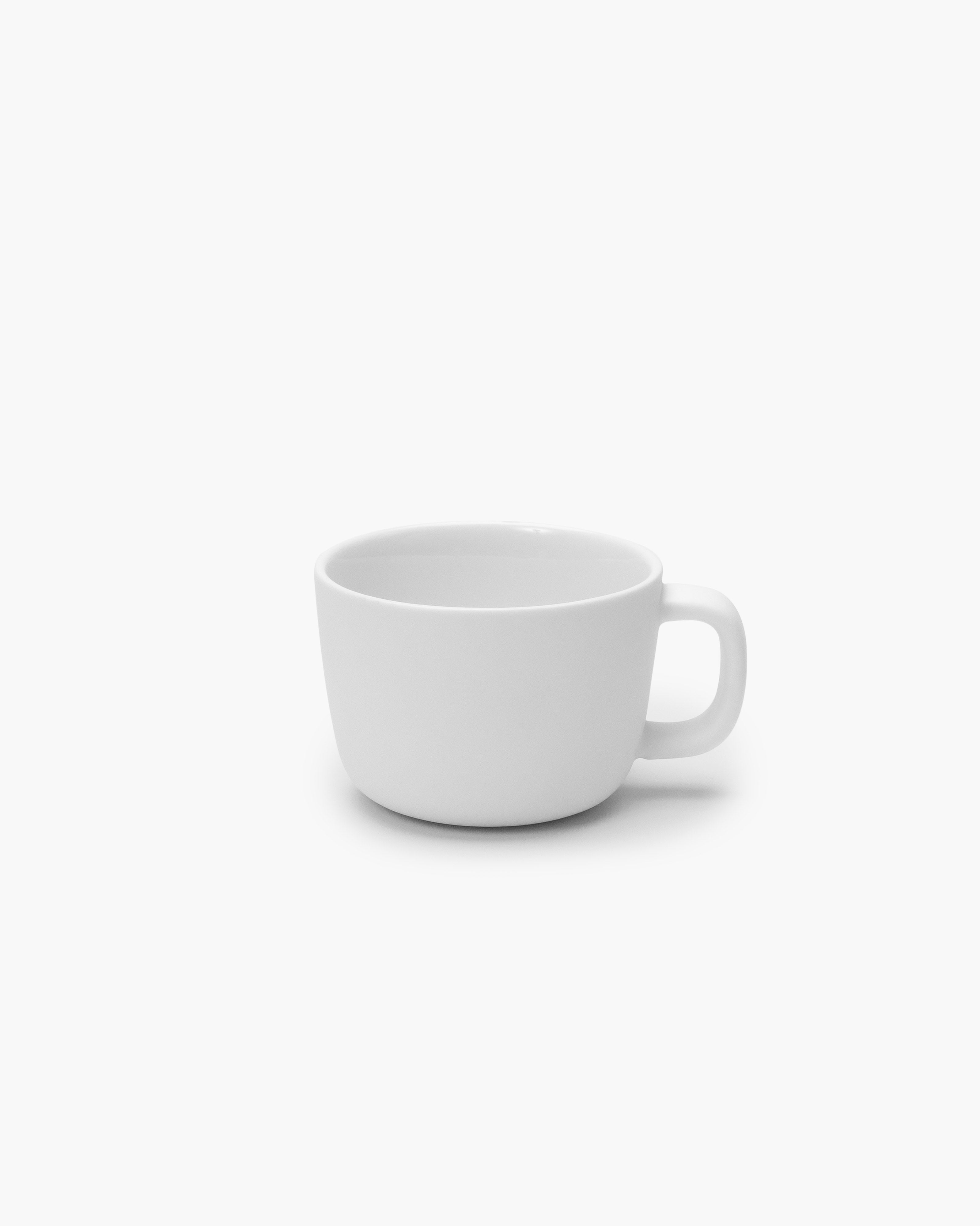 Cappuccino Cup White Matte Passe-partout (Quantity of 4)
