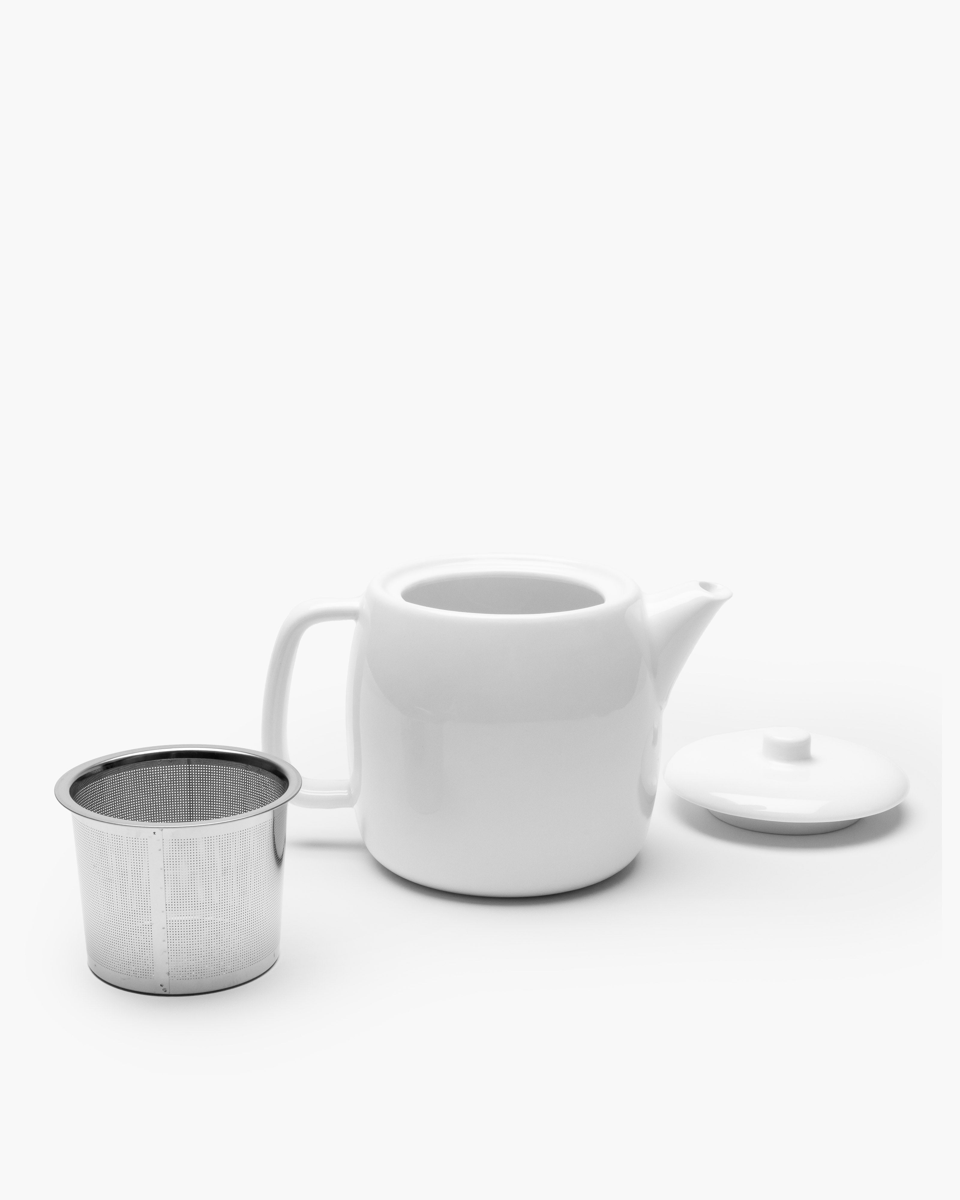 Tea pot white glazed Passe-partout – Serax US