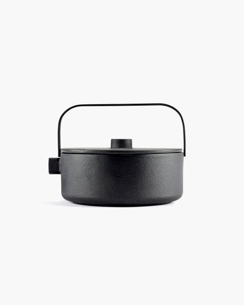 Cera Pot チャコールブラック網付き Tea pot cast iron black Collage – Serax US