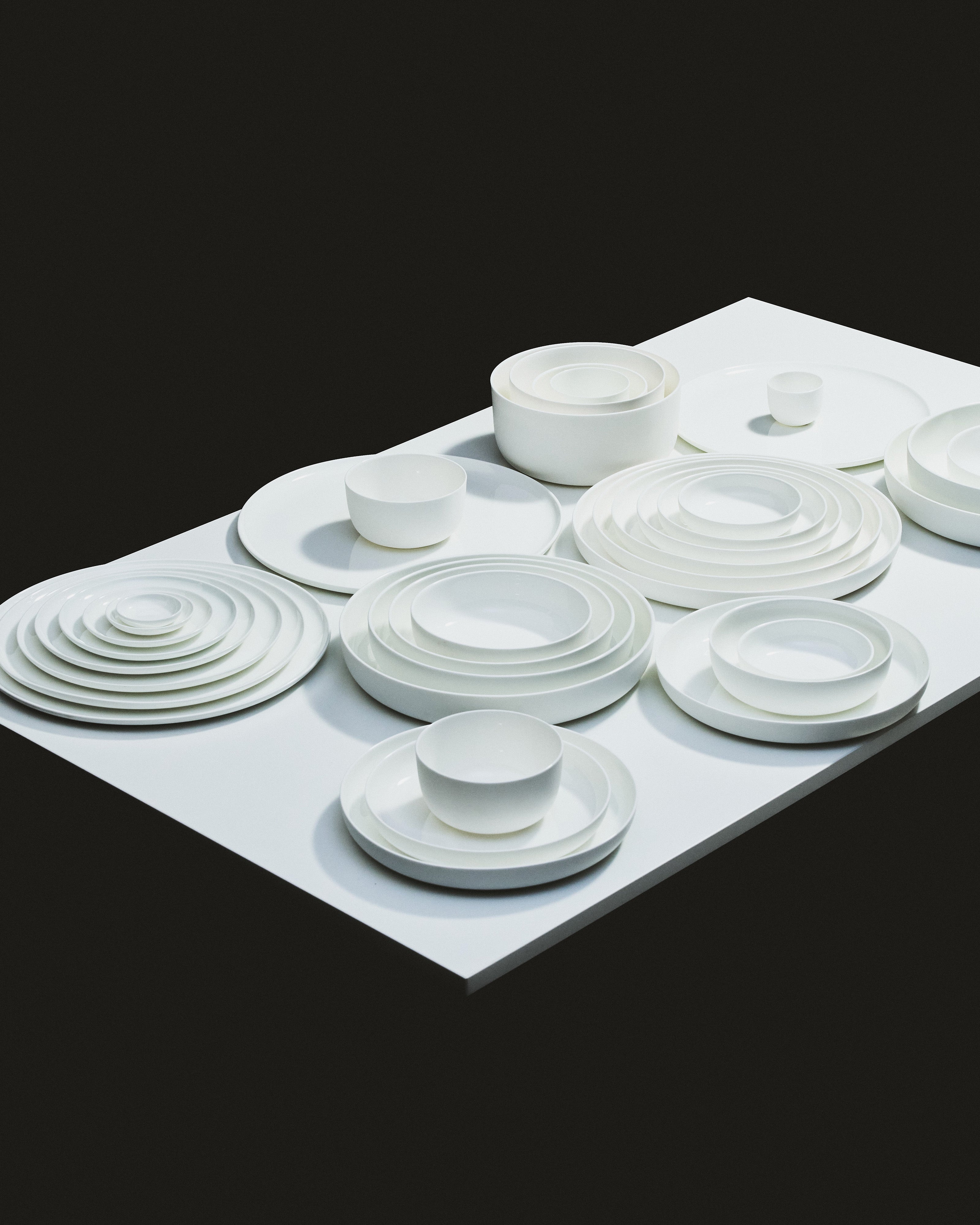 Plate deep M white Base – Serax US