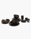 Full Set 24 pieces dark gray Pure