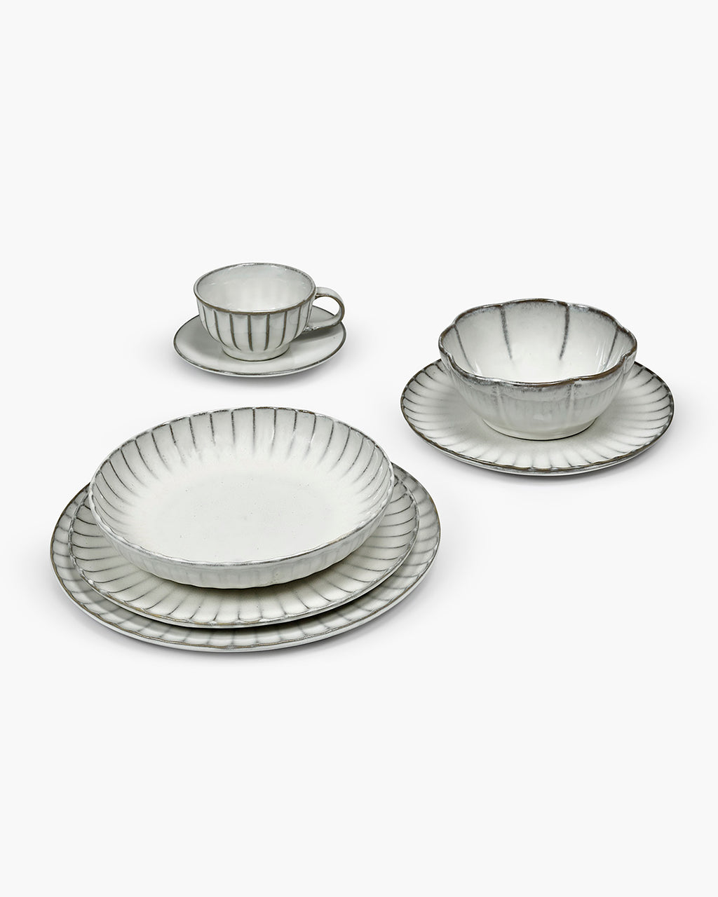 Full Set 28 pieces white Inku