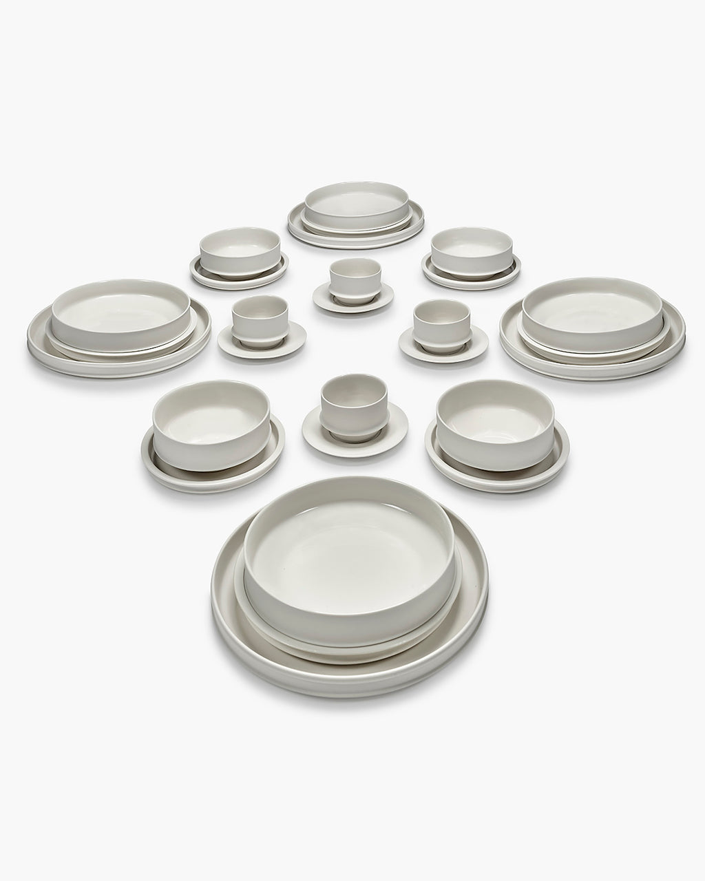 Full set 28 pieces alabaster dune